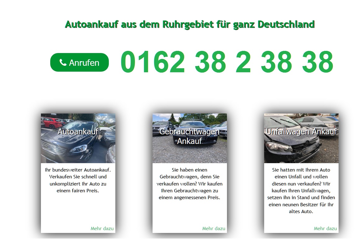 Autoankauf Bochum Auto Verkaufen Bochum Fair Serios Netprnews
