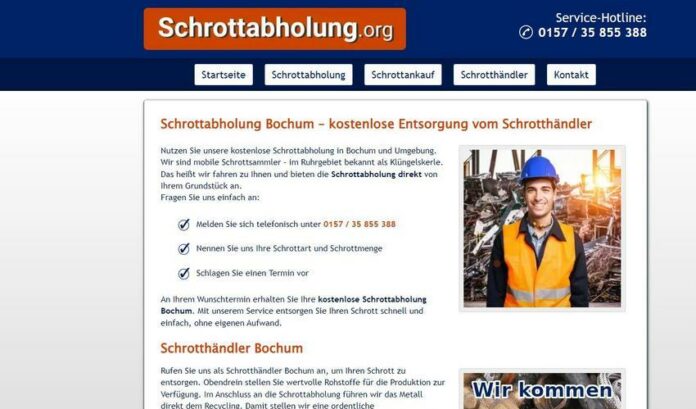 image 1 62 696x409 - Unkomplizierte Schrottentsorgung durch die Schrottabholung in Bochum